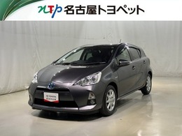 トヨタ アクア G ブラックソフトレザーセレクション トヨタ認定中古車　ナビ/バックカメラ