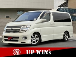 日産 エルグランド 2.5 250ハイウェイスター ブラックレザーナビエディションV バックカメラ/ETC/サンルーフ/車高調