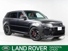 ランドローバー レンジローバースポーツ SVR (5.0リッター 575PS) 4WD 認定中古車 SVR 赤革 サンルーフ MERIDIAN