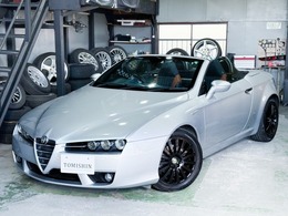 アルファ　ロメオ アルファスパイダー 2.2JTS セレスピード 電動オープン/ブルータバコカラーインテリ