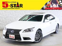 レクサス LSハイブリッド 600h Fスポーツ 4WD 3眼LED/サンルーフ/黒本革電動シート/シー