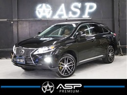 レクサス RX 270 バージョンL 後期型　茶革エアーシート　ROJAM20インチA