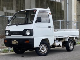 マツダ スクラムトラック 三方開　4WD 丸目ヘッドライト　エアコン付　5MT