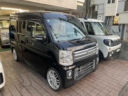 スズキ エブリイワゴン 660 PZターボ ハイルーフ パワースライド　フルセグTVナビ