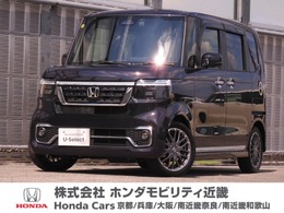 ホンダ N-BOX カスタム 660 ターボ 元弊社デモカー　純正8インチナビ　ETC　全