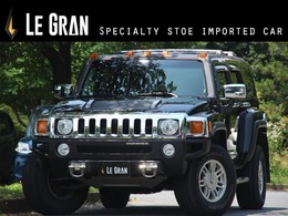 ハマー H3 タイプG 4WD 三井物産ディーラー車/サンルーフ/黒革