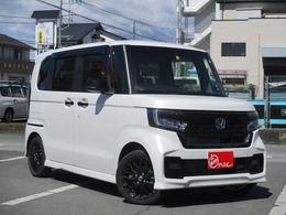 ホンダ N-BOX カスタム 660 L ターボ スタイルプラス ブラック 8型ナビ　シートヒーター　ACC　LED