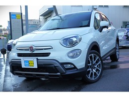 フィアット 500X クロスプラス 4WD 茶革シート　シートヒーター