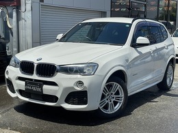 BMW X3 xドライブ20d Mスポーツ ディーゼルターボ 4WD 純正ナビ・TV・Bカメラ　純正AW　ETC