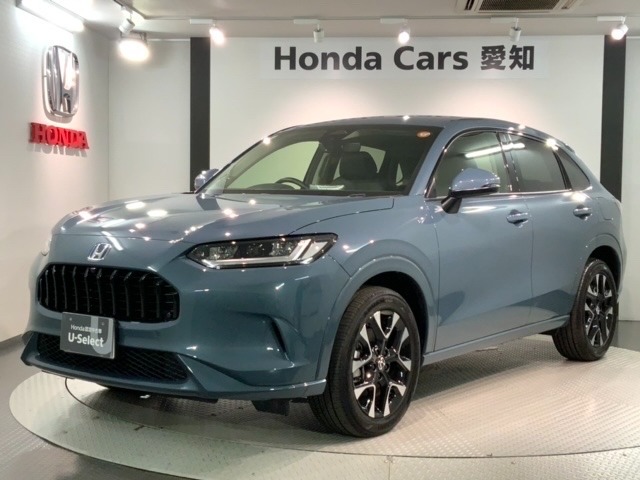 全国納車可 第三者機関証明書付 H SENSING 革シ-ト 新車保証 試乗車 ワンオーナ- 純正ナビ TV Rカメラ BTオ-ディオ ETC LEDライト VSA装備のZR-V e:HEV Z入庫！