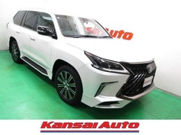 レクサス LX 570 ブラック シークエンス 4WD レクサスセーフティ ナビ サンルーフ