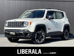 ジープ レネゲード トレイルホーク 4WD Uconnectナビ バックカメラ 地デジTV ブラ