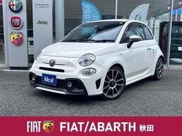 アバルト 595 ツーリズモ 赤レザー デジタルメーター パドルシフト