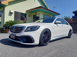 メルセデスAMG Sクラス S63 ロング ダイナミックP TVキャン ローダウン