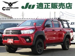 トヨタ ハイラックス 2.4 X ディーゼルターボ 4WD リフトアップ/LED付ベッドラック/TRDアルミ