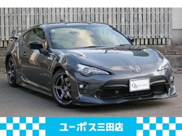 トヨタ 86 2.0 GT リミテッド ブラックパッケージ ワンオーナー　TRDエアロ　アドバンAW