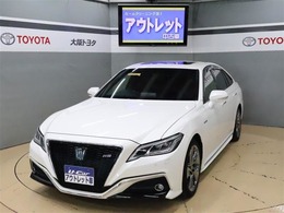 トヨタ クラウン ハイブリッド 2.5 RS アドバンス 衝突被害軽減　本革シート　サンルーフ
