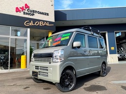 スズキ エブリイ 660 ジョイン ハイルーフ 4WD 届出済み未使用車　リフトアップ　GLOBALア
