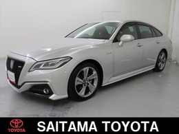 トヨタ クラウン ハイブリッド 2.5 RS アドバンス ワンオーナー/トヨタセーフティセンス(対車