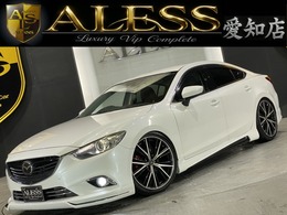 マツダ アテンザ 2.2 XD Lパッケージ ディーゼルターボ ハーフフルエアロ　ブリッツフルタップ車高