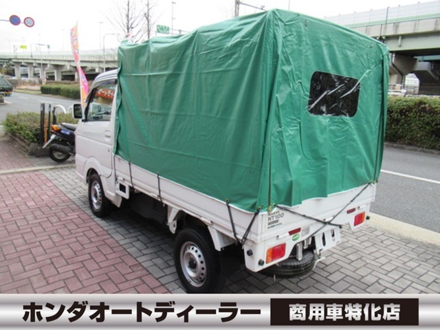 新品ホロ付き ランカン式 最大積載量350kg 軽トラック 黒ナンバー登録可 事業用登録可 キーレスキー エアコン パワステ ドアバイザー ラバーマット オートマ 買取直販車