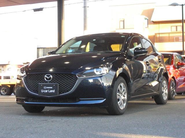 世界統一名称の『MAZDA2』となったコンパクト。「Be　a　Driver」のスローガンのもと、最適なドライビングポジションを提供できる室内空間と思い通りの走行性能を持った、クラスを超えたお車です！