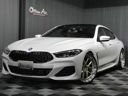 BMW 8シリーズグランクーペ 840i Mスポーツ 21AW ローダウン　ブラウンレザー