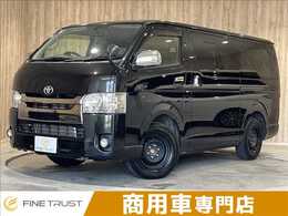 トヨタ ハイエースバン 3.0 スーパーGL  ダークプライム ロングボディ ディーゼルターボ 禁煙車 SDナビ Bカメラ フルセグ ETC