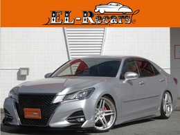 トヨタ クラウンアスリート 2.0-T 後期型・J-UNITフロントエアロ・モデリスタ