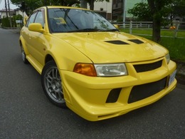 三菱 ランサーエボリューション 2.0 GSR V 4WD 純正カラーイエロー