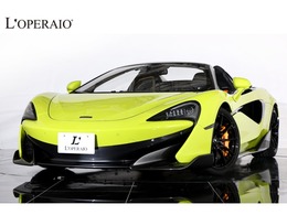マクラーレン 600LTスパイダー 3.8 正規D車 有償色 車両リフト ラグジュアリー