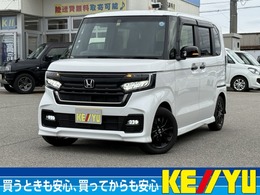 ホンダ N-BOX カスタム 660 L スタイルプラス ブラック 後期型　10型ナビ衝突軽減禁煙1オーナ-