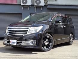 日産 エルグランド 2.5 ライダー 4WD HDDナビTVフリップダウン　革　電動ドア