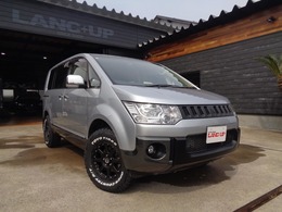 三菱 デリカD：5 2.2 シャモニー ディーゼルターボ 4WD ライトカスタム　アルパイン後席モニター