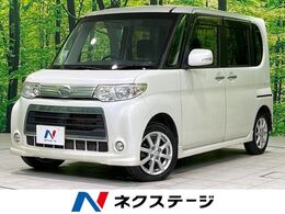 ダイハツ タント 660 カスタム X 4WD 禁煙車 純正ナビ 電動スライド ETC アイド