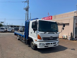 日野自動車 レンジャー セルフローダー 4段クレーン 