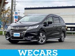 ホンダ オデッセイ 2.0 ハイブリッド アブソルート EX ホンダ センシング 新品タイヤ/純正 9インチ SDナビ/フリップ