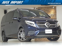 メルセデス・ベンツ Vクラス V220 d アバンギャルド ロング AMGラインパッケージ ディーゼルターボ 後期型 9速AT RSP パノラマSR 黒革 LEDライ