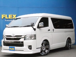 トヨタ ハイエースバン 2.8 スーパーGL ダークプライムIIワイド ミドルルーフ ロングボディ ディーゼルターボ ☆厳選中古車☆FLEXカスタム