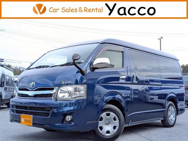 H24年　ハイエースW　リンエイ製　バカンチェス　ライルリッツ　車両サイズ484cm×188cm×210cm　乗車定員8名　就寝定員6名　床堀8ナンバー　7インチナビ　ETC　パワスラ　走行時リアクーラー＆ヒーター