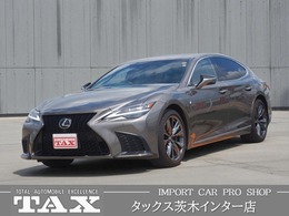 レクサス LS 500h Fスポーツ 4WD SR マークレビンソン 黒/赤シート 1オナ