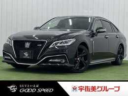 トヨタ クラウン ハイブリッド 3.5 RS アドバンス サンルーフ/全周囲カメラ/フルセグTV/白革