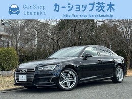 アウディ A4 2.0 TFSI スポーツ Sラインパッケージ 下取1オ-ナ-禁煙車OPマトリクスLEDライト