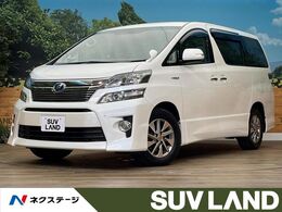 トヨタ ヴェルファイアハイブリッド 2.4 ZR 4WD フリップダウンモニター　BIG-X9インチナビ