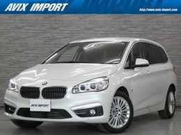 BMW 2シリーズグランツアラー 218d ラグジュアリー ディーゼルターボ ハイラインPKG 黒革 LEDライト 7人乗 禁煙