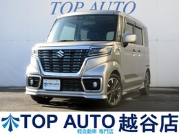 スズキ スペーシア 660 カスタム ハイブリッド XSターボ 修復歴無し　純正8インチメモリーナビ　フ