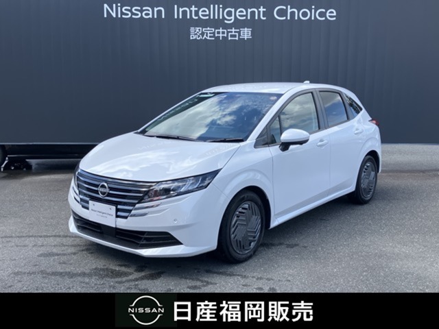 ニッサン　ノート　X　当社試乗車UP　ワイドメモリーナビ　アラウンドモニター　インテリキー