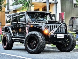 ジープ ラングラー アンリミテッド スポーツ 4WD フルCUSTOM 社外20AW リフトUP 大型ナビ TV