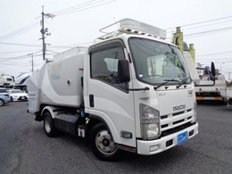 いすゞ エルフ 4.6 パッカー車　CNG天然ガス 巻き込み式　4.9立米　PS