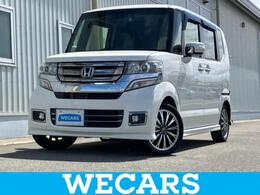 ホンダ N-BOX 660 カスタムG ターボSSパッケージ 新品タイヤ/社外 SDナビ/衝突安全装置/両側